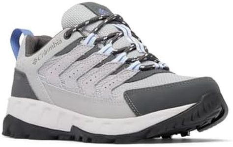 Columbia Womens Strata Trail Low WP Hiking-Trekking Shoe Grey