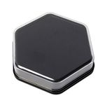 Talking Products, Talking Tile Voice Recordable Sound Button, 80 Seconds Recording, Black. Personalised Answer Buzzer for Classroom Speaking and Listening Activities