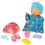 Hasbro Baby Alive Baby Grows Up (Happy) - Happy Hope Or Merry Meadow, Growing and Talking Baby Doll, Toy with 1 Surprise Doll and 8 Accessories