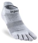 Injinji Run Lightweight No-Show Unisex Toe Socks S