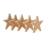 Wood Star Cutouts 2-1/2-inch by 1/4-inch, Pack of 25 Wooden Stars for Crafts, Christmas, and July 4th, by Woodpeckers