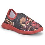 Marvel Avengers by toothless Boys Casual Shoes Red Leather Sneaker (MAPBLS3656)