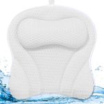 MODY RODY 4D Bath Pillow for Tub Neck and Back Support Tub Pillow Headrest Bathtub Pillow for Soaking