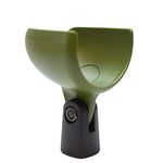 Battle Plan Harmonica Accessories Ammo Clip 520 Bullet Mic Holder Compatible With Shure 520DX Green Bullet, Superlux D112/C & Other Similar Harmonica Microphones (Olive Green)