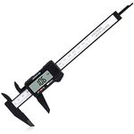 Adoric Vernier Caliper Digital Caliper,150MM 6 Inch Calipers Measuring Tool - Electronic Micrometer Caliper with Large LCD Screen, Auto-off Feature, Inch and Millimeter