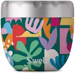 S'well Eats Stainless Steel Food Bowls, 21.5 Fluid Ounces, Paper Cutouts, Triple-Layered Vacuum-Insulated Containers Keeps Food Cold for 11 Hours and Hot for 7 Hours, Condensation-Free