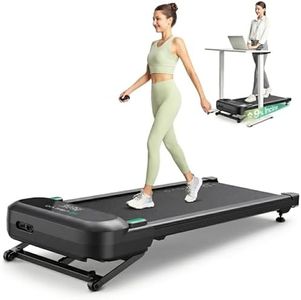 UREVO Automatische Steigung Walking Pad Mit KI-App, Laufband Schreibtisch