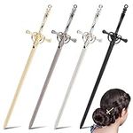 WEBEEDY 4 PCS Sword Hair Sticks Chi