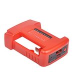 Battery Adapter for Milwaukee 18V Battery Adaptor with USB-A Charger & Type-C Power Source Charger for Milwaukee 18V Lithium Battery（Adapter Only） (1)