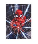 Idea Nuova Marvel Spiderman Canvas LED Wall Art,Childrens Wall Hanging Décor,11.5"x15.75"