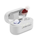 JINGHAO Mini Hearing Aids Update Version for Seniors and Adults Daily Living with Charging Case