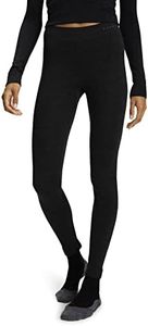 FALKE Women's Wool Tech. Long Tights Base Layer Bottom, Thermal Breathable Quick Dry, 1 Pair