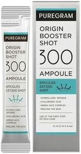 PUREGRAM Origin Skin Booster Shot 300 Ampoule 24 Pack (9.74 fl oz Total) – Micro Spicule Serum with Niacinamide & Hyaluronic Acid for Hydration & Skin Texture Refining, Korean Skincare