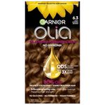 Garnier Olia Haircolor, 6.3 Light Golden Brown , 227 g (Pack of 1)