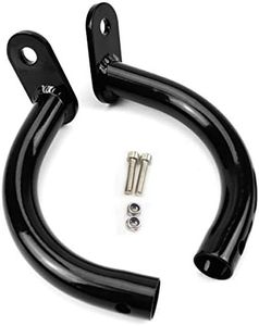 AIRCMT Saddlebags Saddle Bag Guard Eliminator Bracket Compatible With Harley Davidson Touring Electra Glide FLHT 1997-2008 (Black)
