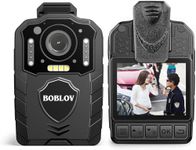 BOBLOV KJ25 1080p Camcorder, Support 13Hrs Recording, Body Camera provided Night Vision, Hiking, Walk, Law Enforcement, and Pet Walking(Card not Included)(KJ25 ONLY)