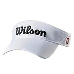 Wilson Men's Wilson Golf Visor, White, One Size UK