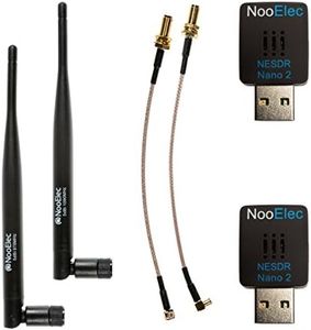 Stratux 1090ES & UAT - Radios and High Gain Antennas. NooElec Dual-Band NESDR Nano 2 ADS-B (978MHz & 1090MHz) Bundle, Starter Edition, For Stratux, Avare, Foreflight & FlightAware.