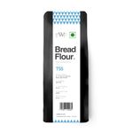 TWF Bread Flour T55 - Premium Unbleached Flour for Breads, Buns & Pizzas | Ideal for Home Baking | Bake Perfect Breads Everytime | 1kg |