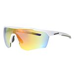Rawlings Men's Flex Sunglasses, Shiny White2, 68mm