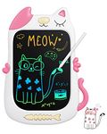 KOKODI Girls Toys Cat, LCD Writing Tablet for Kids,Doodle Board Drawing Tablet, Gifts for Girls, Writing Learning Educational Birthday Presents Erasable Drawing Pads for 3 4 5 6 7 Year Old Girls&Boys