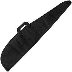 GUGULUZA Tactical Rifle Case Thickened Long Shotgun Bag Gun Case Perfect for Hunting and Shooting (Black - 49 inches)