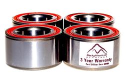 Front and Rear Wheel Bearings Kit Compatible with John Deere Gator XUV 625i 825i 855D - Exceeds OEM