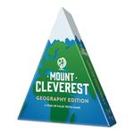 MOUNT CLEVEREST - Geography Edition | True or False Trivia Game | Fun Family Card Game for Adults & Kids | Party Games for Kids Birthday | Travel Games | Gift for Boys and Girls | Stocking Filler