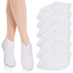 Sibba 6 Pairs Moisturizing Socks Overnight, Cosmetic Moisturizing Socks for Women and Men, Lotion Moisturizing Socks Spa Overnight Absorbing for Dry Cracked Feet