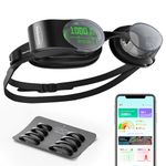 Holoswim Smart AR Swimming Goggles - 2 Pro Digital Real-time Display, AI Analysis APP, Nano Anti-fog, IPX8 Magnetic Charge, Garmin Swim Watch Apple Watch Support