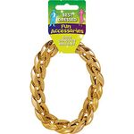 Chunky Gold Gangster Pimp Bracelet Mens Fancy Dress Jewelery