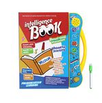 KIVYA Intelligence Learning E-Book for Kids Learning Book with Animal Sound, Educational English Reading Study Book -Alphabets, Numbers, Animals, Fruits, Person Title, Vehicles & Rhyme, 3+ Years Kid.