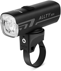 Magicshine Allty Commuter Bike Lights Allty 400, Allty 600, Allty 800 Road Bike Light, USB Type-C Rechargeable, IPX7 Waterproof LED Bike Light for Road, Urban Cyclists… (Allty 600)