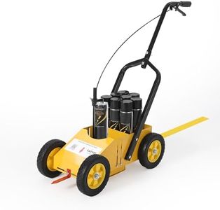 Parking Lot Striping Machine, 2-6" Width Adjustable Line Striper, Compatible with Professional Inverted Striping Spray Paint, Line Marking Machine for Roads, Playing Fields, Fast Accurate Marking