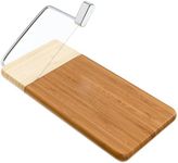 Prodyne 17582 126-B Bamboo Cheese Slicer, 12" by 6" Board, Bamboo