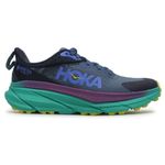 Hoka Challenger ATR 7 GTX Trail Running Shoes Woman Blue Green