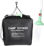PGYFIS Camping Shower Portable Shower Outdoor Shower Solar Shower Bag (40L)