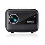 【Electric Focus】Mini Projector TOPTRO Portable Projector with 18000LM 1080P Full HD Supported, 5G WiFi Bluetooth Projector with Keystone Correction, Smart Home Projector for Smartphone/TV Stick