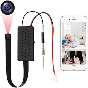 LXMIMI Mini Telecamera Wifi, HD 1080P Telecamera Spia supporto 2.4 e 5G WiFi con Rilevamento del Movimento per la Sicurezza Domestica Telecamera di Sorveglianza APP Vista Remota