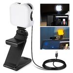 NEEWER LED Streaming Light with Windows & macOS Software Control, 2 in 1 Monitor Mount & Stand, Ultra Bright 2900K-7000K USB Laptop Computer Webcam Lighting for Video Conference, Zoom Call, PL81 PRO