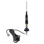 VECTORCOM 10m & CB Mobile Mount Antenna Kit with 3M RG58 Coaxial Cable with PL259 Plug,suitable for CB Radio and 10 meter Radio S327N