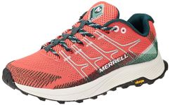 Merrell Women's Moab Flight Sneaker, Coral, 5 UK