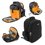 JetPack Prime DJ Backpack for DVS, Mobile, or Club Gigs, Bag Carry Mixers S9, 62, etc, Laptop, Stand, Tablet, Headphone, Vinyl Records, USB Mobile Devices, Needle Case, Cables, Microphone & More