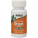 NOW Supplements, Iron 36 mg, 90 Veg