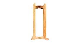 New Wave Enviro Natural Wood Water Dispenser Floor Stand, Natural Wood Finish, Easy Assembly with Included Hardware Wood 27 inches