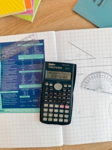 Helix Oxford Scientific Calculator – 240 Functions, Protective Cover