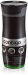 Contigo West Loop Autoseal Travel Mug, Stainless Steel Thermal Mug, Vacuum Flask, Leakproof, Coffee Mug with BPA Easy-Clean Lid, Matt Black, 470 ml