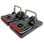 Roshield 2 x Rat Traps - Professional Quality & Heavy Duty Pest Control Traps for Instant Kill - Large Reusable & Easy Set Rodent Solution