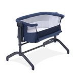StarAndDaisy 3 in 1 Baby Crib Cradle for Baby/Cradle for Baby Infants with Height Adjustments, Breathable Net, Detachable Mosquito net with Adjustable Portable Crib for Infant/Baby with (KK-Blue)