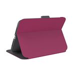 Speck Products Balance Folio iPad Mini (2021) Case and Stand, Very Berry Red/Slate Grey